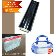 Clear plastic pvc packing blanket zipper bags